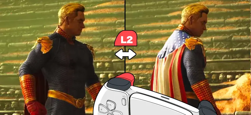 ホームランダーの向き変更