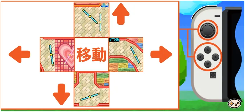 くるくるりんでのLスティック