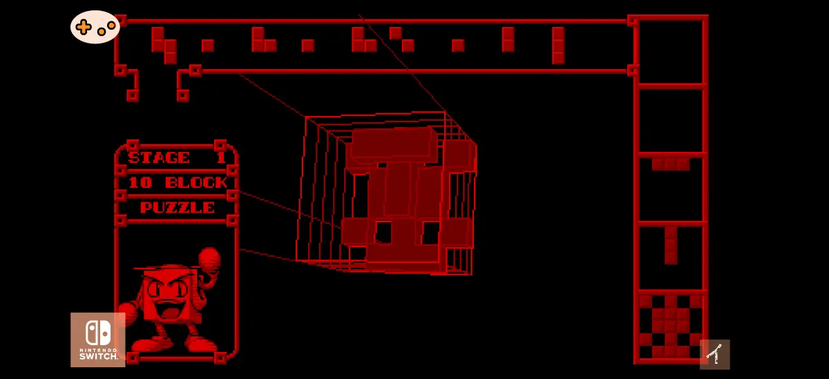 3Dテトリス パズルモード全20ステージの攻略を図解で解説