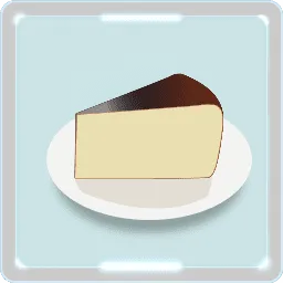 バスクチーズケーキは焦げている