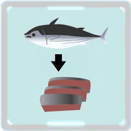 鰹節の作り方をイラストで紹介！生の鰹から削り節までの画像