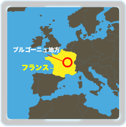 フランスのブルゴーニュ地方
