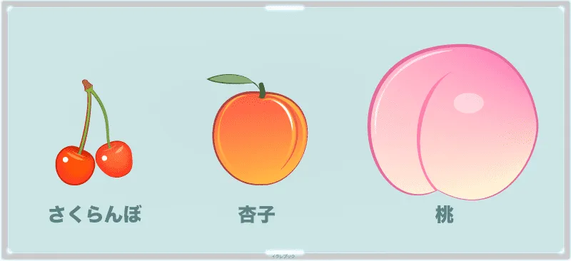 さくらんぼと杏子と桃と梅はバラ科サクラ属の植物
