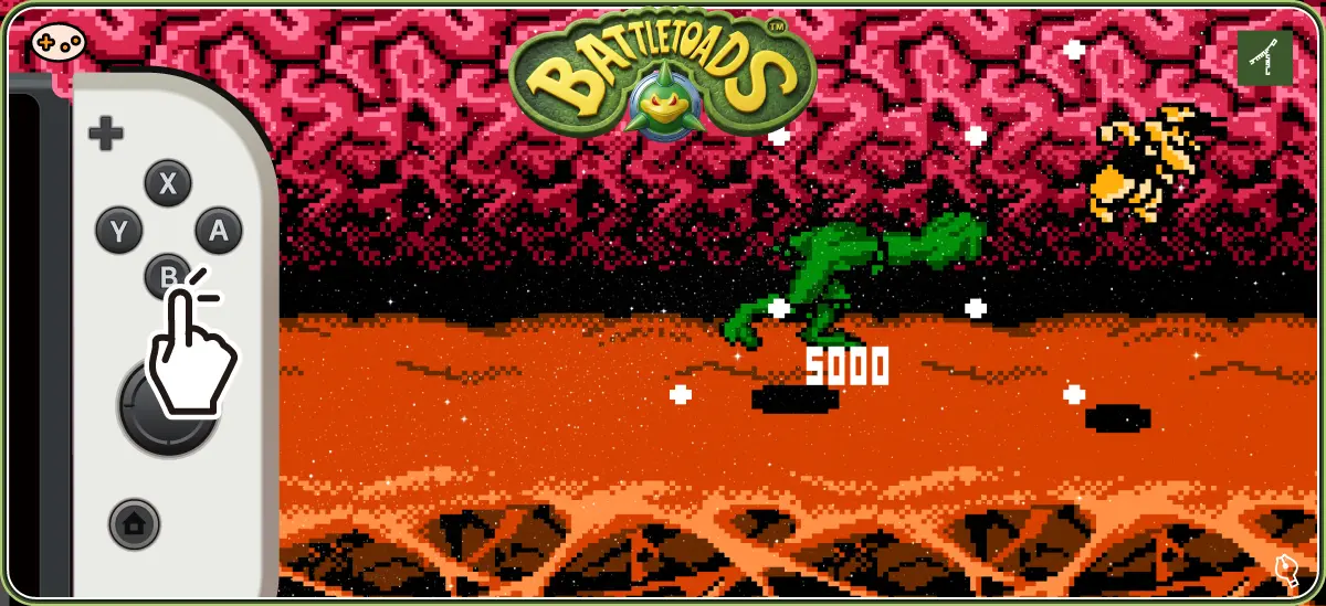 バトルトード攻略の鍵