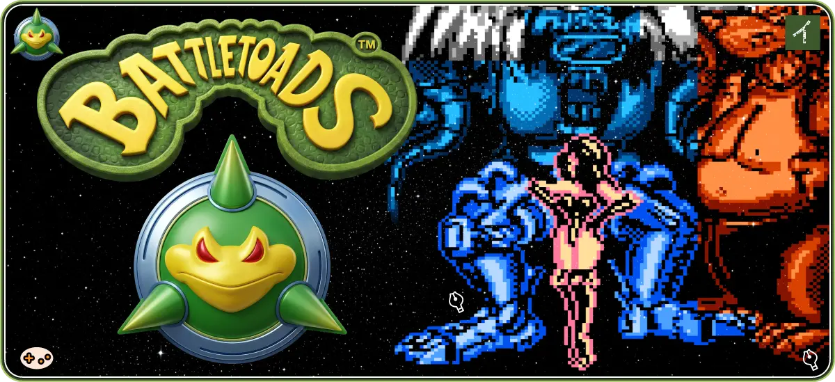 バトルトード ラスボス「ダーククイーン」ゲーム画面