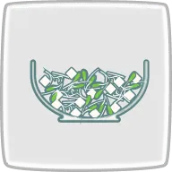 豆苗のサラダ