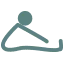 ストレッチの絵文字