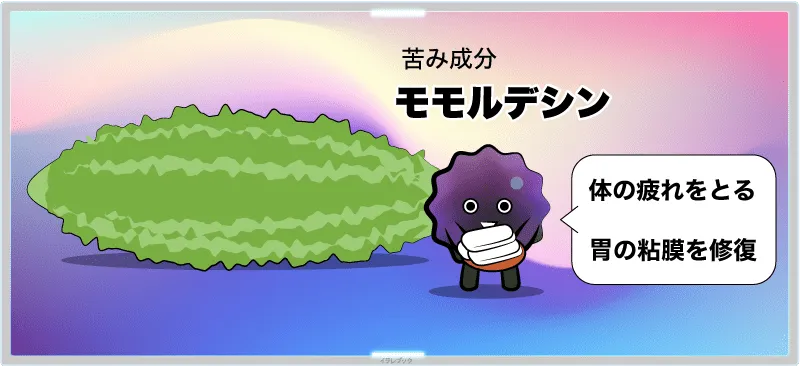 ゴーヤのモモルデシン