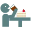 黒烏龍茶を飲むタイミングの絵文字