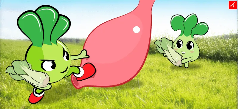 チンゲン菜たち