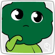 イラレブックのオリジナルキャラクターブロッコリー長男が話している画像