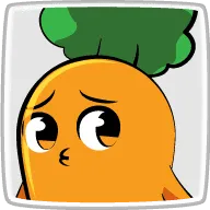イラレブックのオリジナルキャラクターにんじんちゃんが話している画像