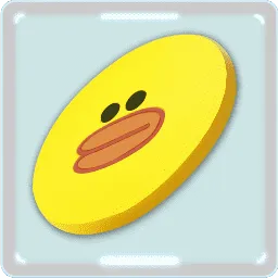 コースターイラスト LINEサリー