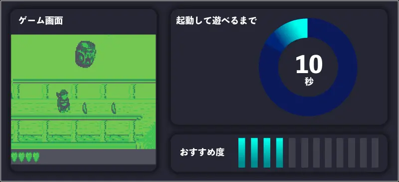 ドンキーコングランドの起動して遊べるまでの時間とおすすめ度