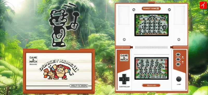 ゲーム&ウォッチ MULTI SCREEN版ドンキーコング2