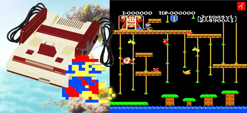 ファミコン版ドンキーコングJR