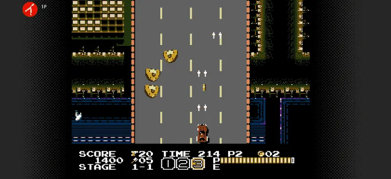 GUN-DECのゲーム画面