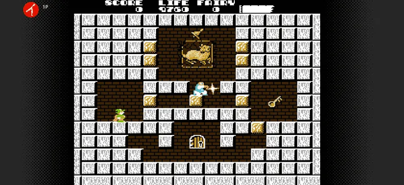 ソロモンの鍵のゲーム画面