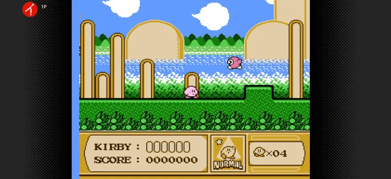 星のカービィ夢の泉の物語のゲーム画面