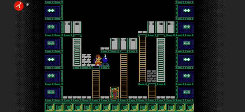 レッキングクルーのゲーム画面
