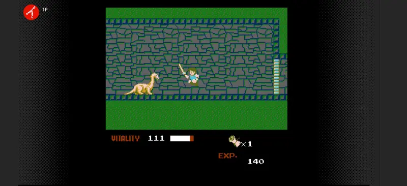 ドラゴンバスターのゲーム画面
