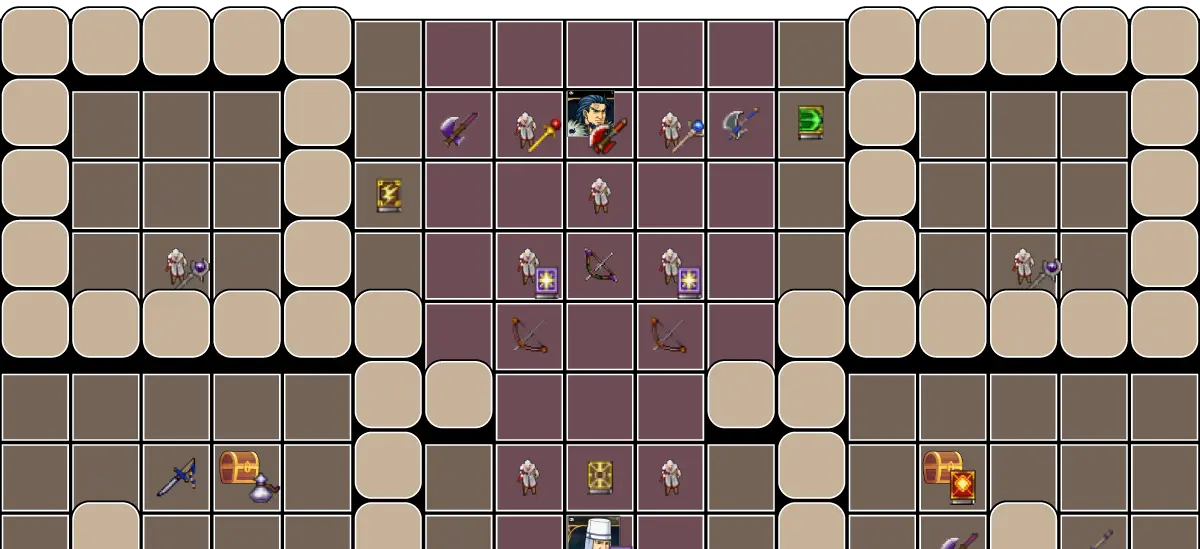 蒼炎の軌跡 第22章 ボス周辺マップ