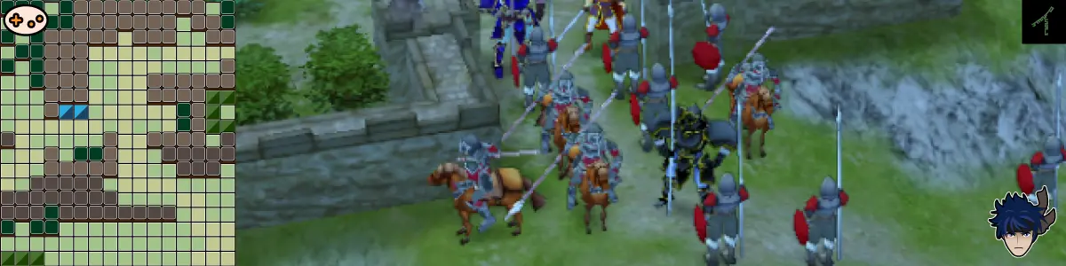 蒼炎の軌跡 第5章マップ概要 - 防衛戦配置