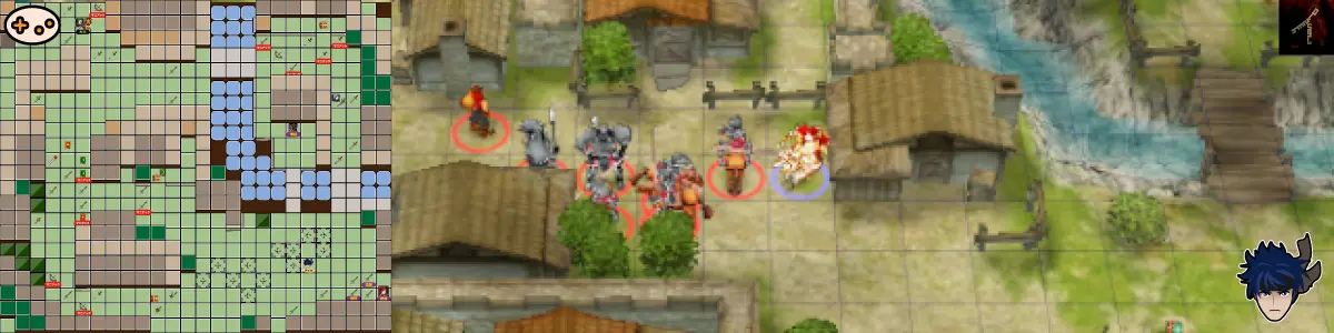 蒼炎の軌跡 第11章 マップ概要 -勝利条件は「到達マップ