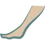 裸足