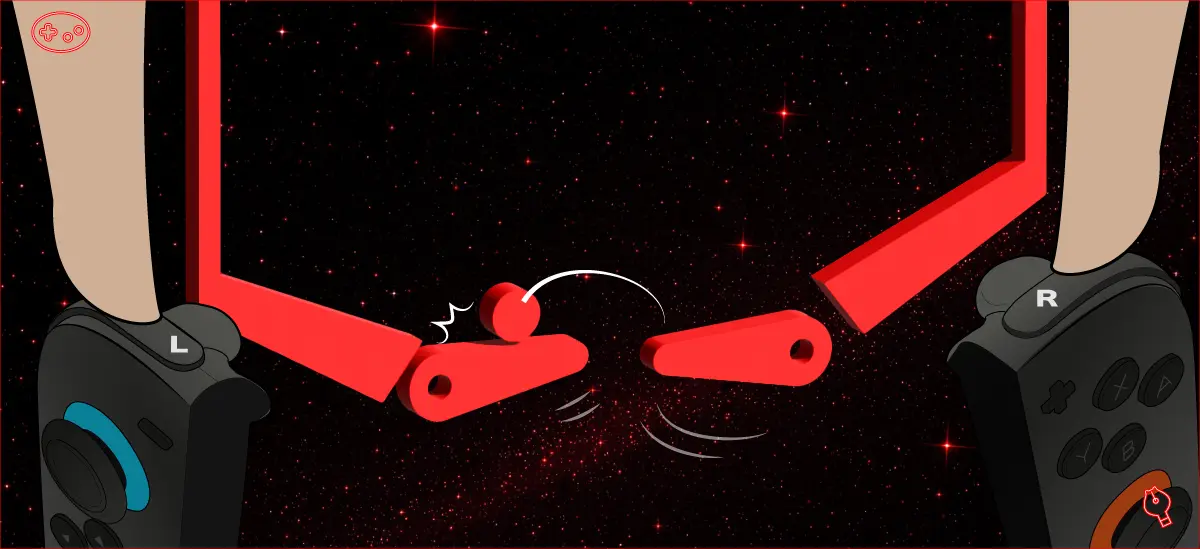 ギャラクティックピンボールのパックのパス図解