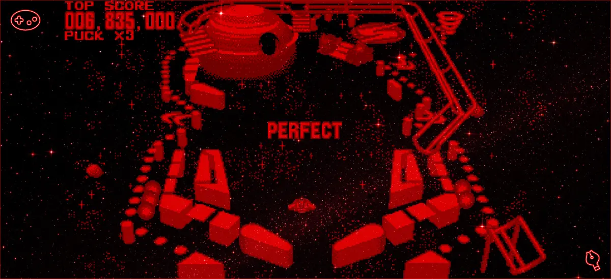 サムスミニゲームのperfect達成のゲームスクリーンショット