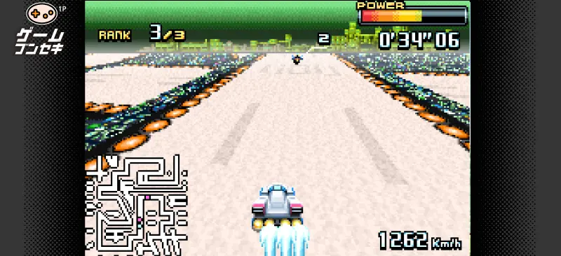 >F-ZERO ファルコン伝説のゲーム画面