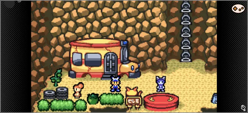 トマトアドベンチャーのゲーム画面