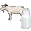 ヤギ乳のチーズの絵文字