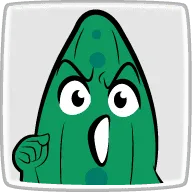 イラレブックのオリジナルキャラクターゴーヤが話している画像