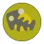 金イクラのつめつめ消しゴムの絵文字