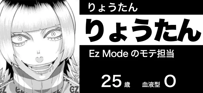 りょうたんの顔