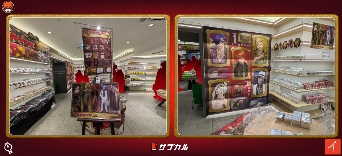 【紀伊國屋書店】20巻発売記念『ジャンケットバンク』ポップアップストアの店内写真