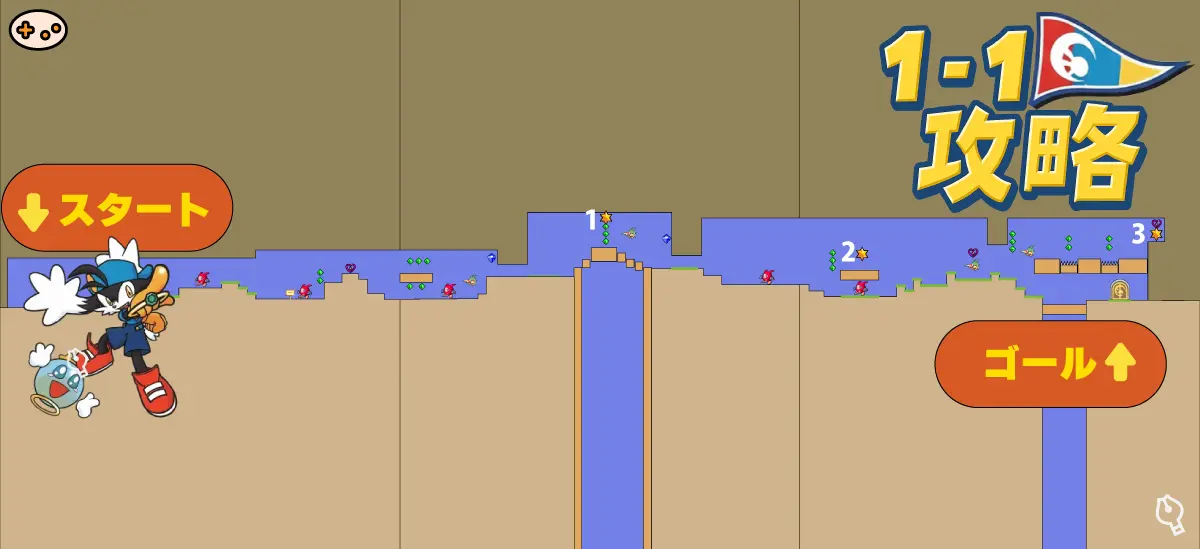 ワールド1-ビジョン1-1