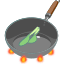 小松菜の食べ方の絵文字