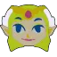 リンクのつめつめ消しゴムの絵文字