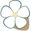 びわの花の絵文字