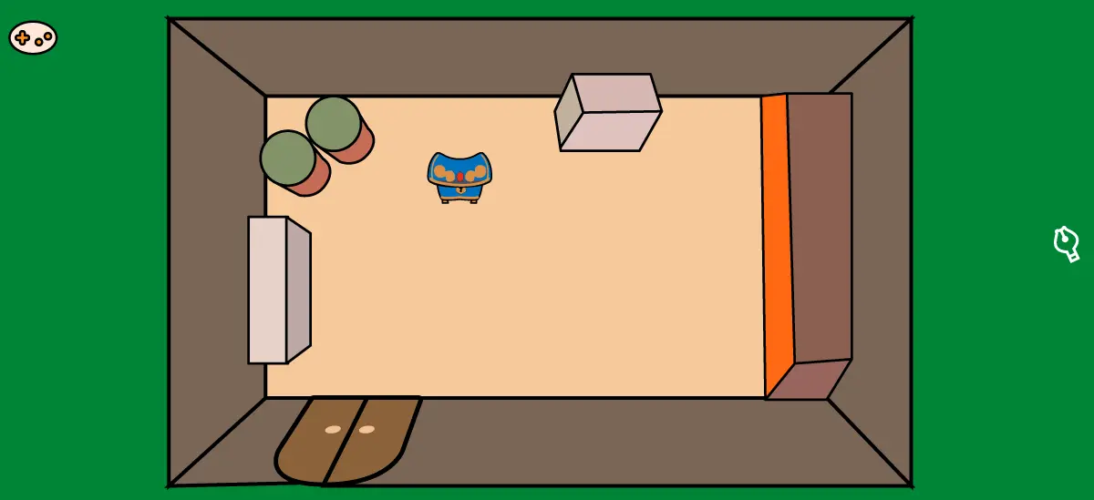 ルイージマンション エリア4配電室マップ