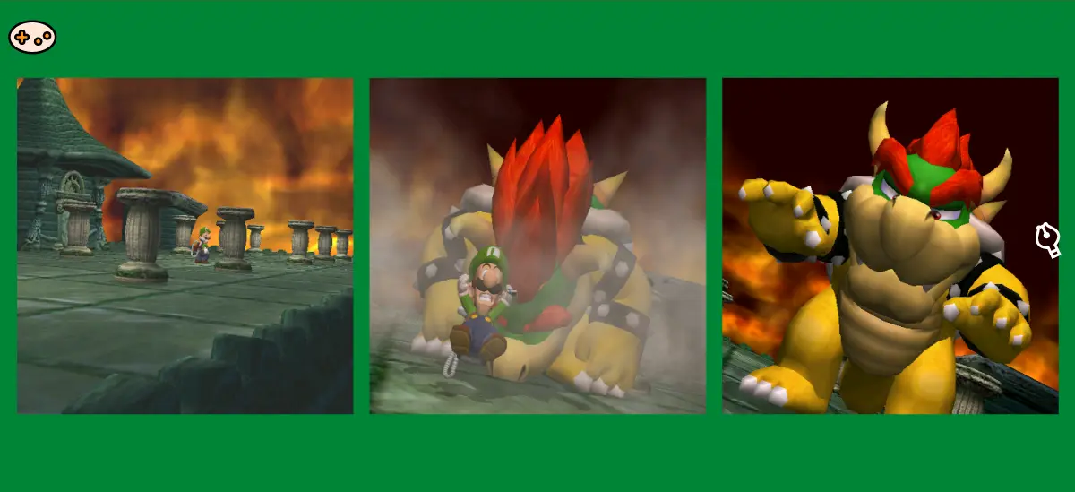 ルイージマンション キングテレサのクッパのスクリーンショット