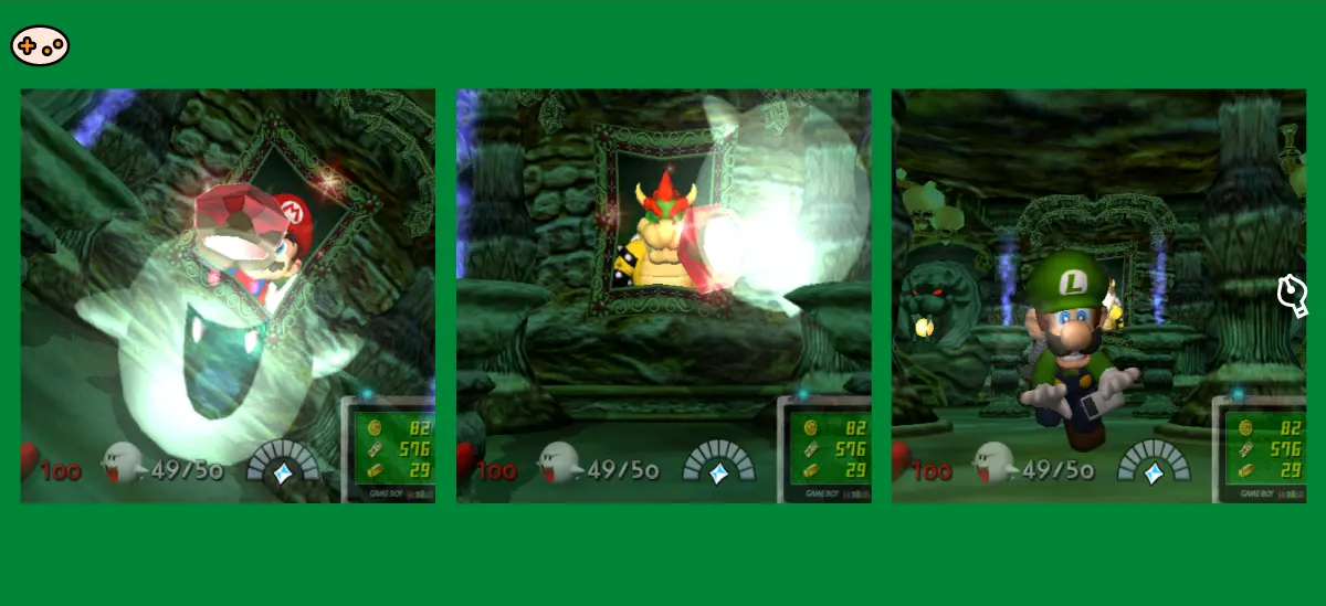 ルイージマンション キングテレサのスクリーンショット