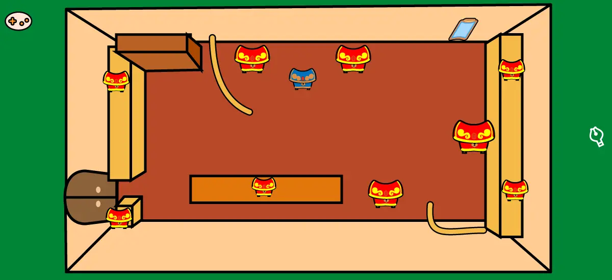 ルイージマンション エリア4開かずの間マップ