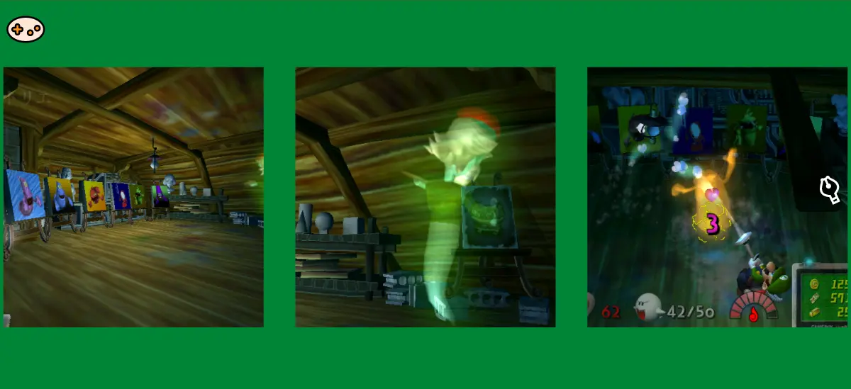 ルイージマンション エリア4セニュール・プジイ攻略のスクリーンショット