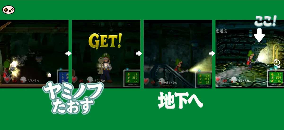 ルイージマンション 電源復旧攻略スクリーンショット