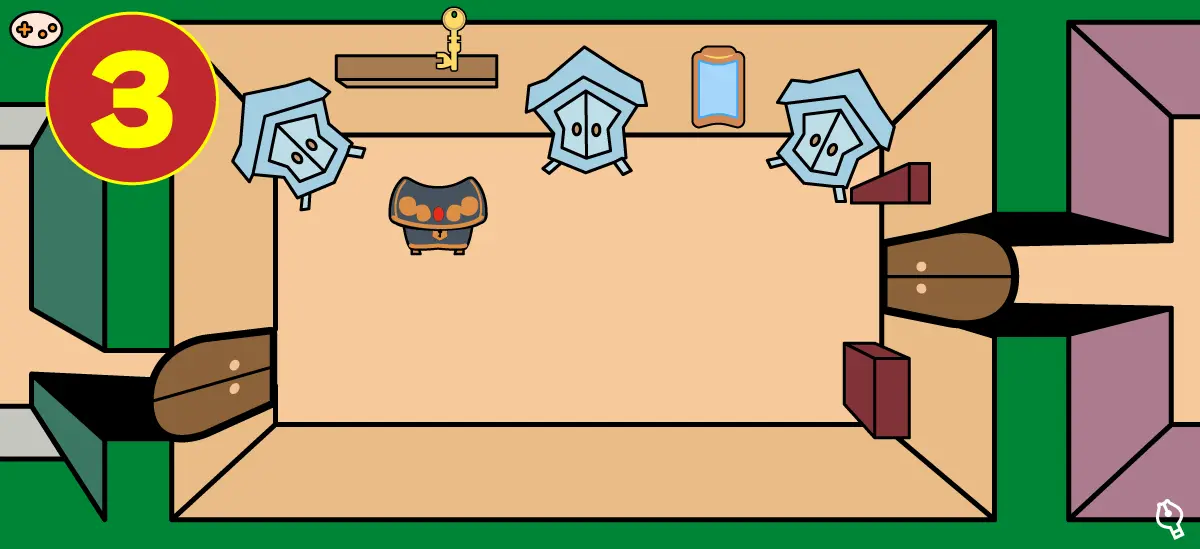 クローゼットのマップ