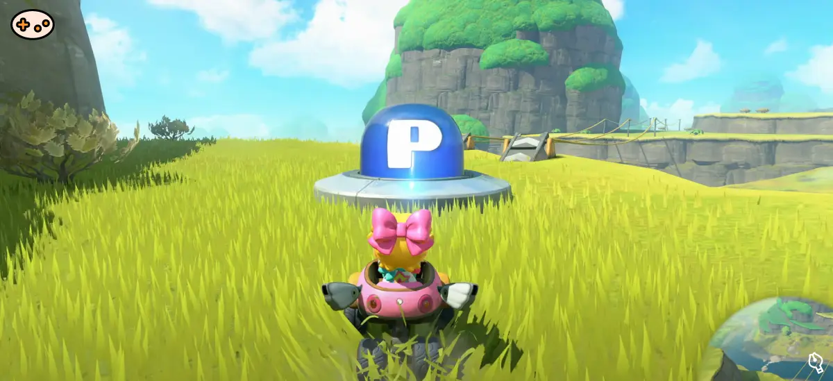 マリオカートワールドのPスイッチ